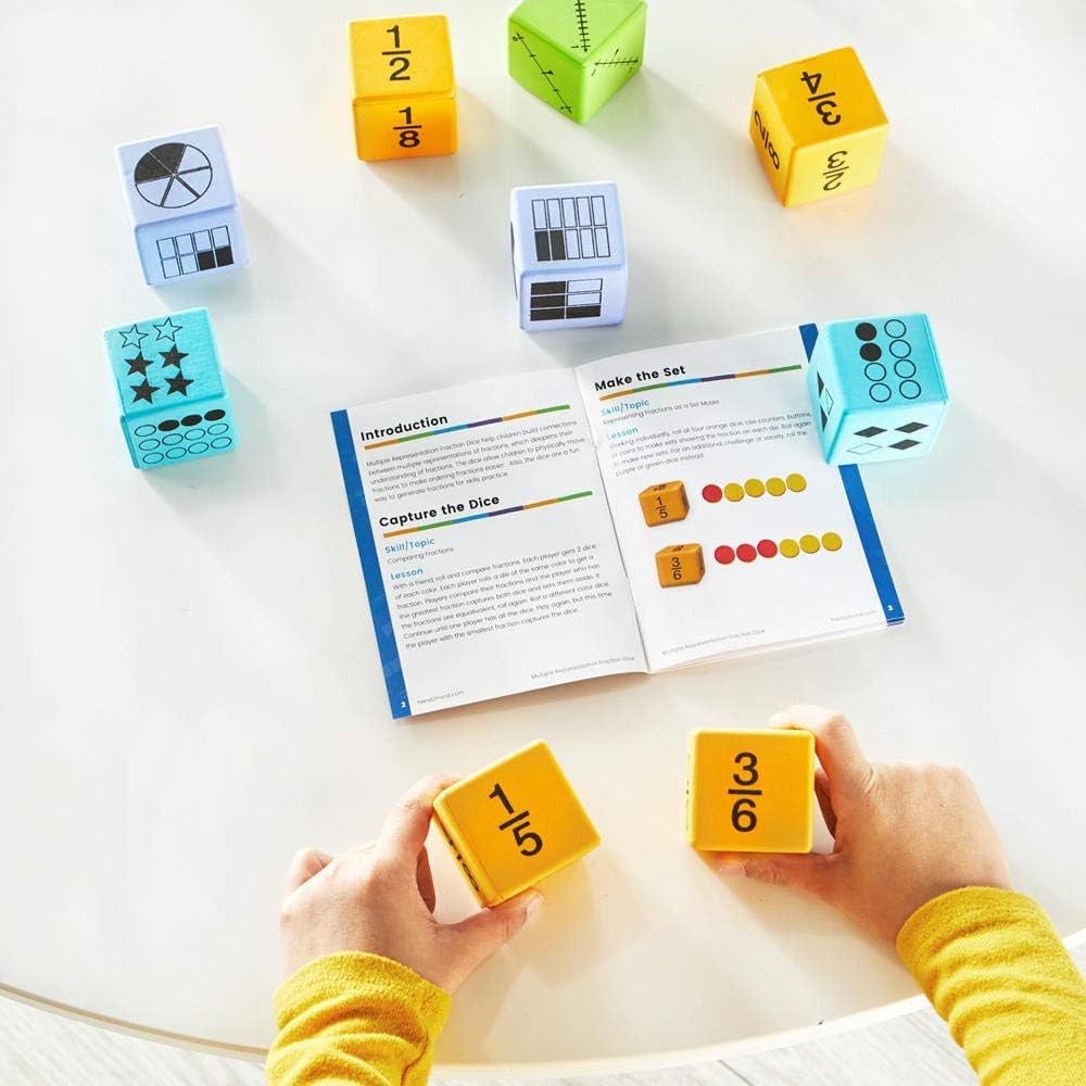 Learning Resources Würfel „Bruchdarstellungen“