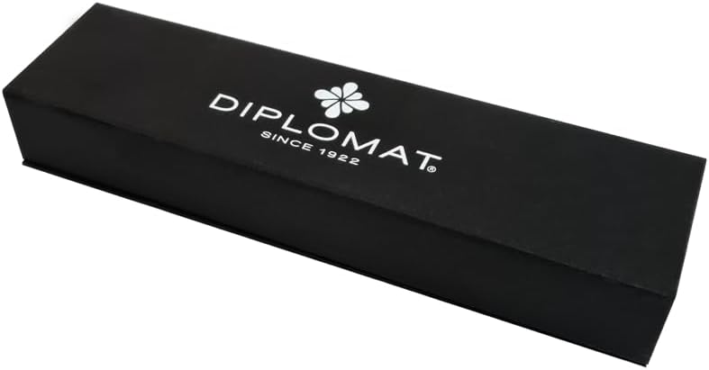 DIPLOMAT - Tintenroller Traveller Flame - Schick und elegant - 5-Jahre-Garantie - Langlebig - Farbnu