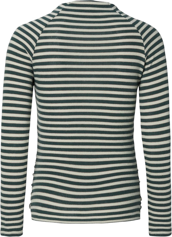 Noppies Damen Top Pomeroy Nursing Long Sleeve T-Shirt 34 Green Gables, 34 Green Gables