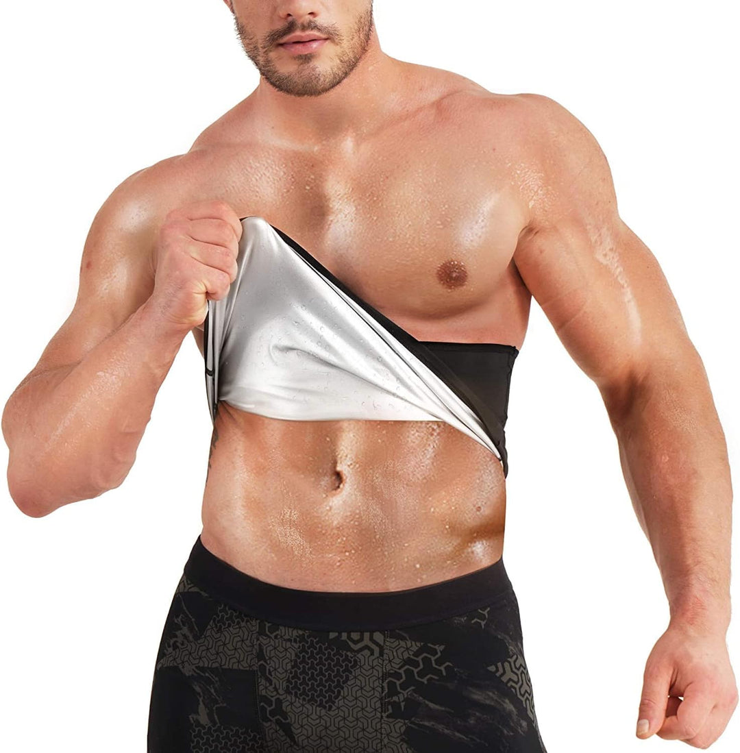 KUMAYES Bauchgürtel Herren Fitness Body Shaper Waist Trainer Bauch gürtel zum abnehmen bauchweg Spor