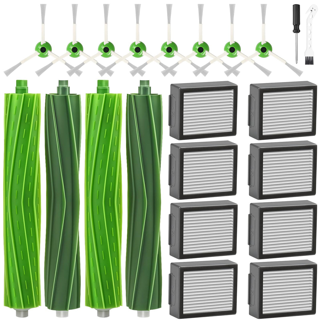 22 Stück Zubehör für iRobot Roomba i7 i7+ i3 i3+ i4 i4+ i6 i6+ i8 i8+ j7 j7+ E5 E6 E7 Saugroboter |