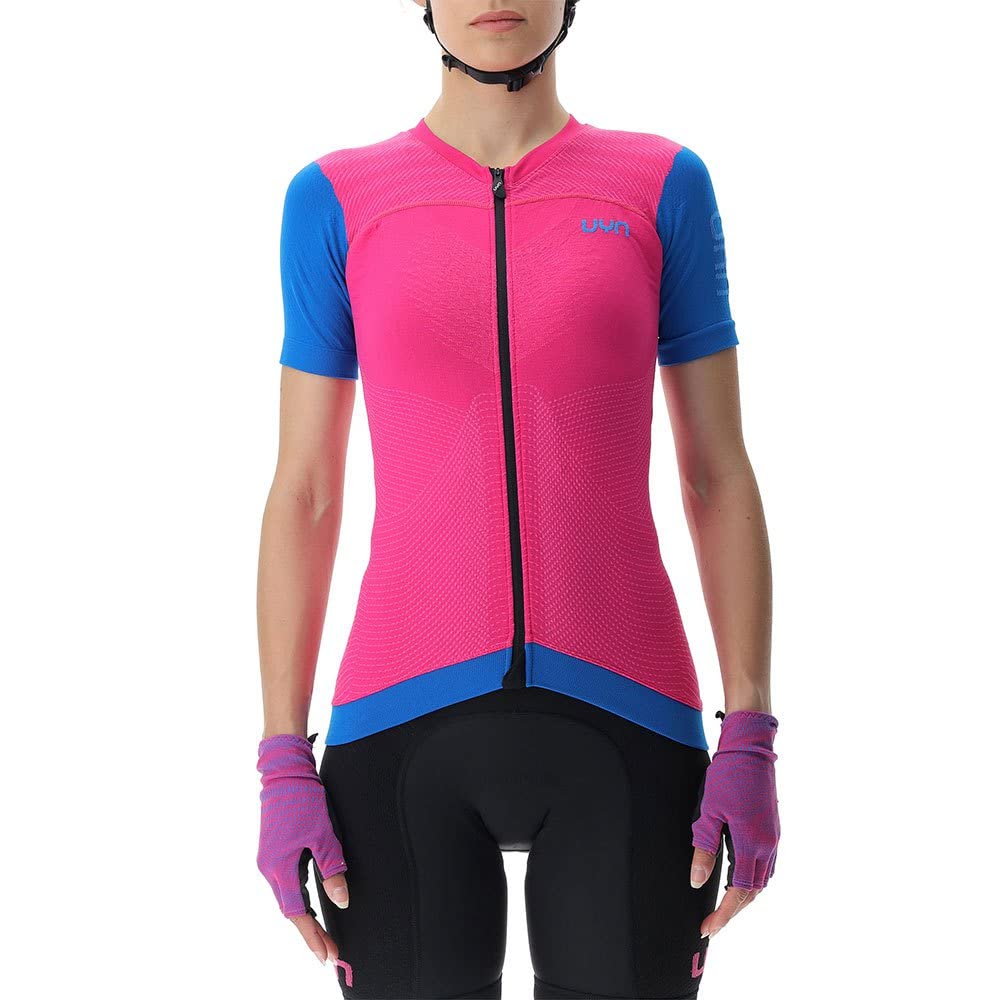 UYN Damen T-shirt-o102291 T-Shirt S Magenta/Cyan, S Magenta/Cyan