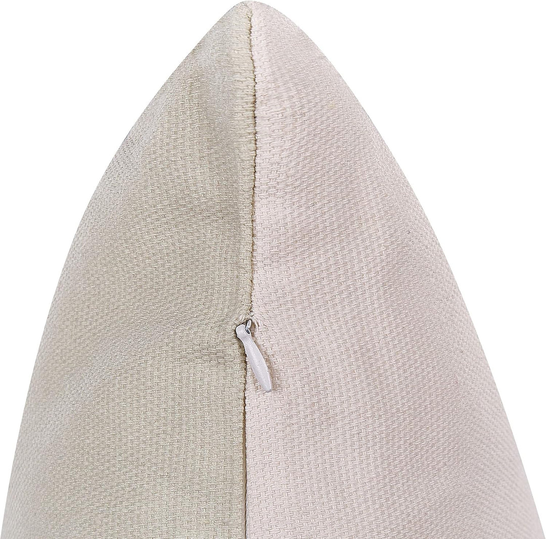 Dekokissen 2er Set Hasenmotiv mehrfarbig 45 x 45 cm Baumwolle/Polyester Fatsia