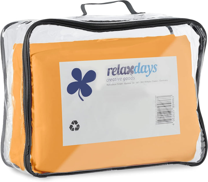 Relaxdays Sonnensegel rechteckig, 2,5 x 3,5 m, wasserabweisend, UV-beständig, mit Spannseilen, Terra