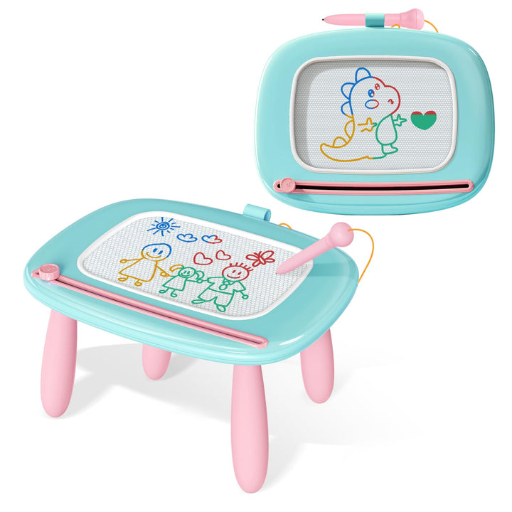Kikidex Kleinkinder Spielzeug Alter 1-3, Magnetisch Zaubertafel, Mädchen Spielzeug für 1-2 Jahre, Ma