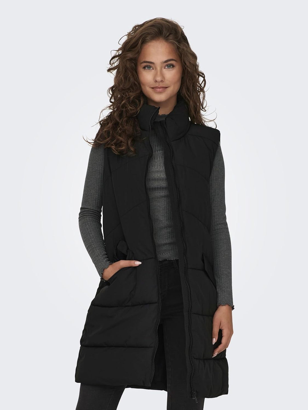 ONLY female Weste ONLMATILDE Weste | Gilet XS Schwarz, XS Schwarz