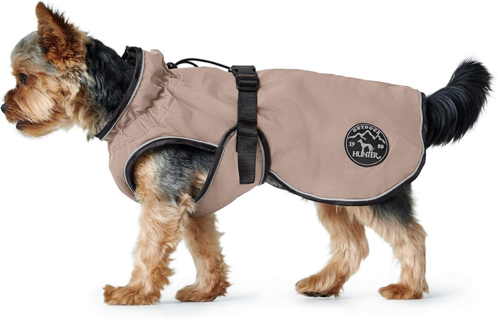 HUNTER UPPSALA Hundemantel, wasserabweisend, reflektierend, 45, taupe taupe 45, taupe 45