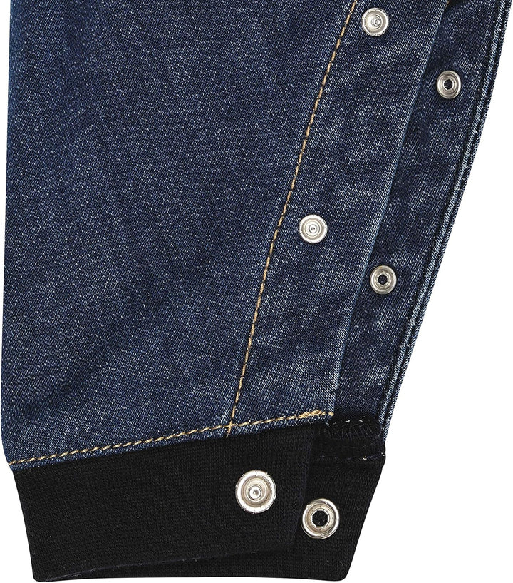 Steiff Unisex Baby Latzhose Pants, 56 Mood Indigo