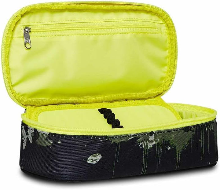 Seven Federmäppchen, Mäppchen, Mehrfarbig, nachhaltiges Gewebe, Federtasche für Schreibwaren, mit St