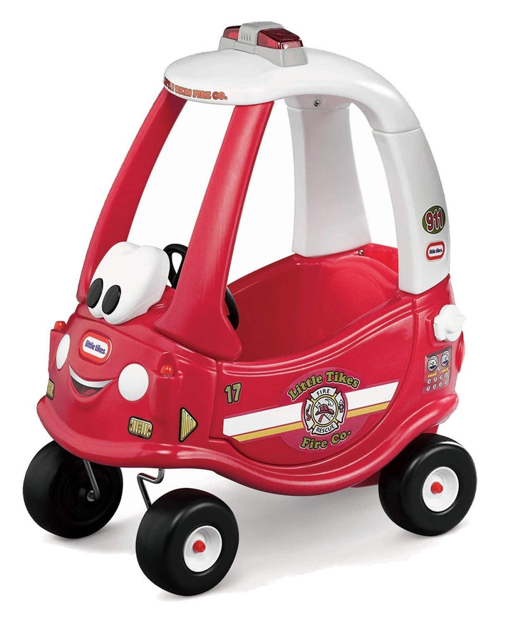 Little Tikes Cozy Coupe Feuerwehrauto - Abenteuer & Rettungswagen für Kleinkinder - fördert kreative