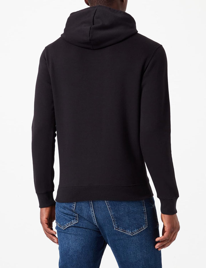 Champion Herren American Classics Small Script Logo Kapuzenpullover S Schwarz, S Schwarz