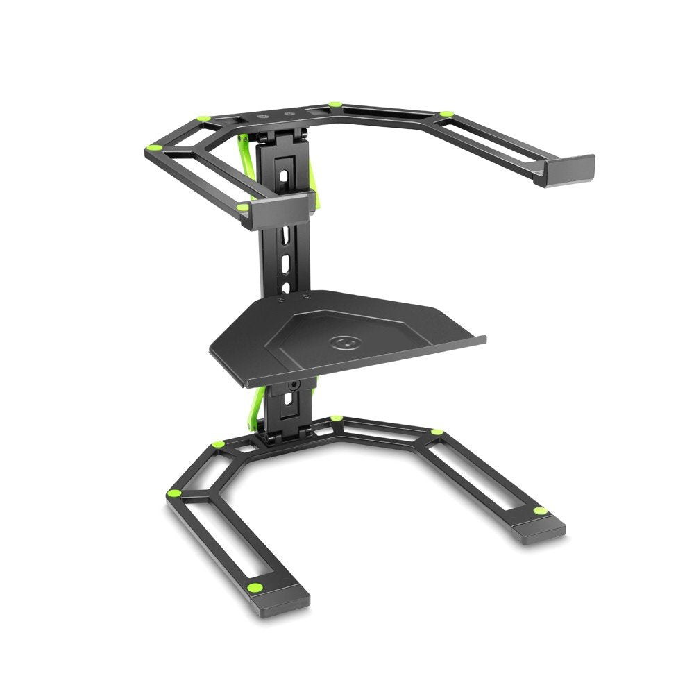 Gravity LTS 01 B - Verstellbarer Ständer für Laptops und Controller mit Belastbarkeit bis 8 kg, schw