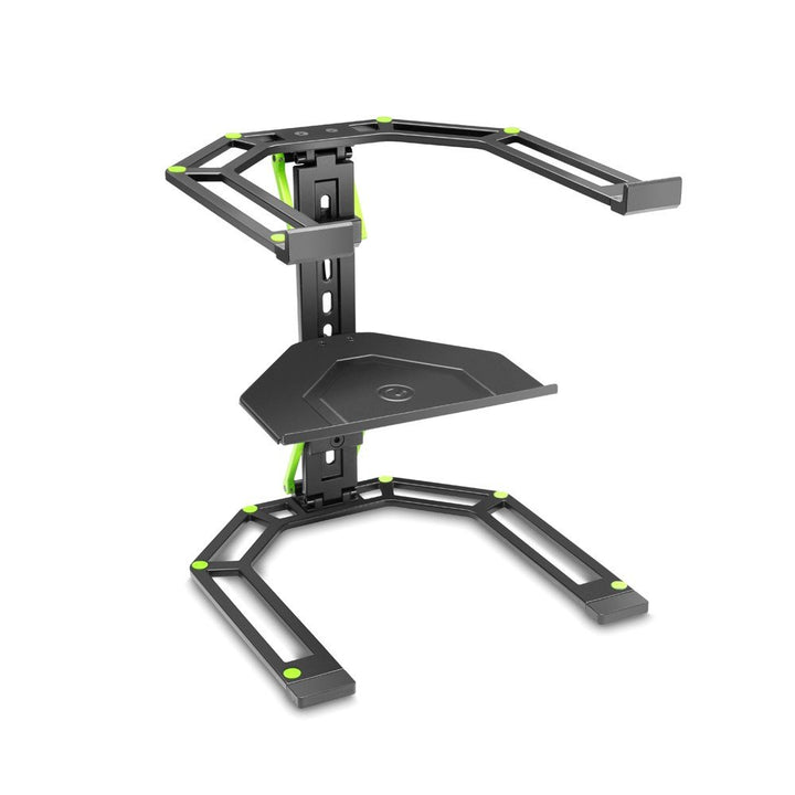 Gravity LTS 01 B - Verstellbarer Ständer für Laptops und Controller mit Belastbarkeit bis 8 kg, schw