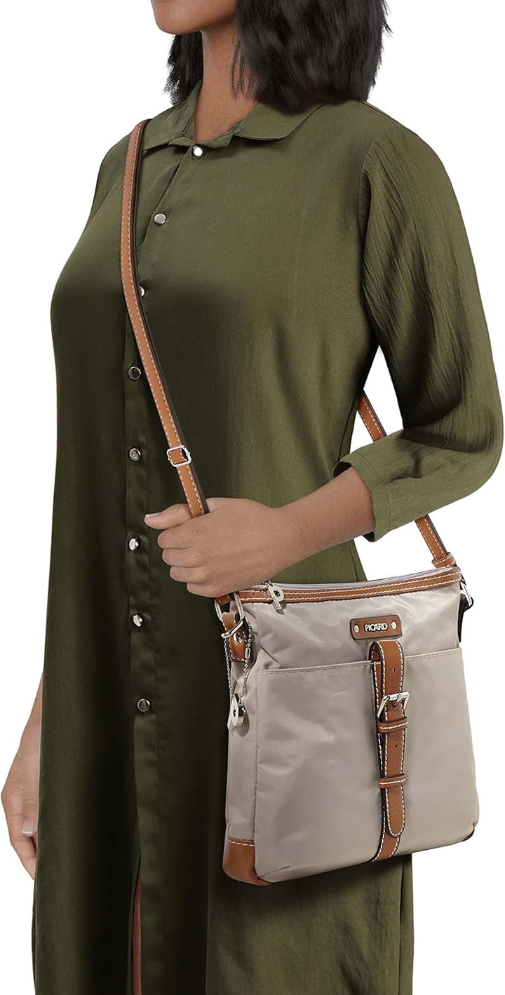 Picard Schultertasche Sonja Elfenbein, Elfenbein
