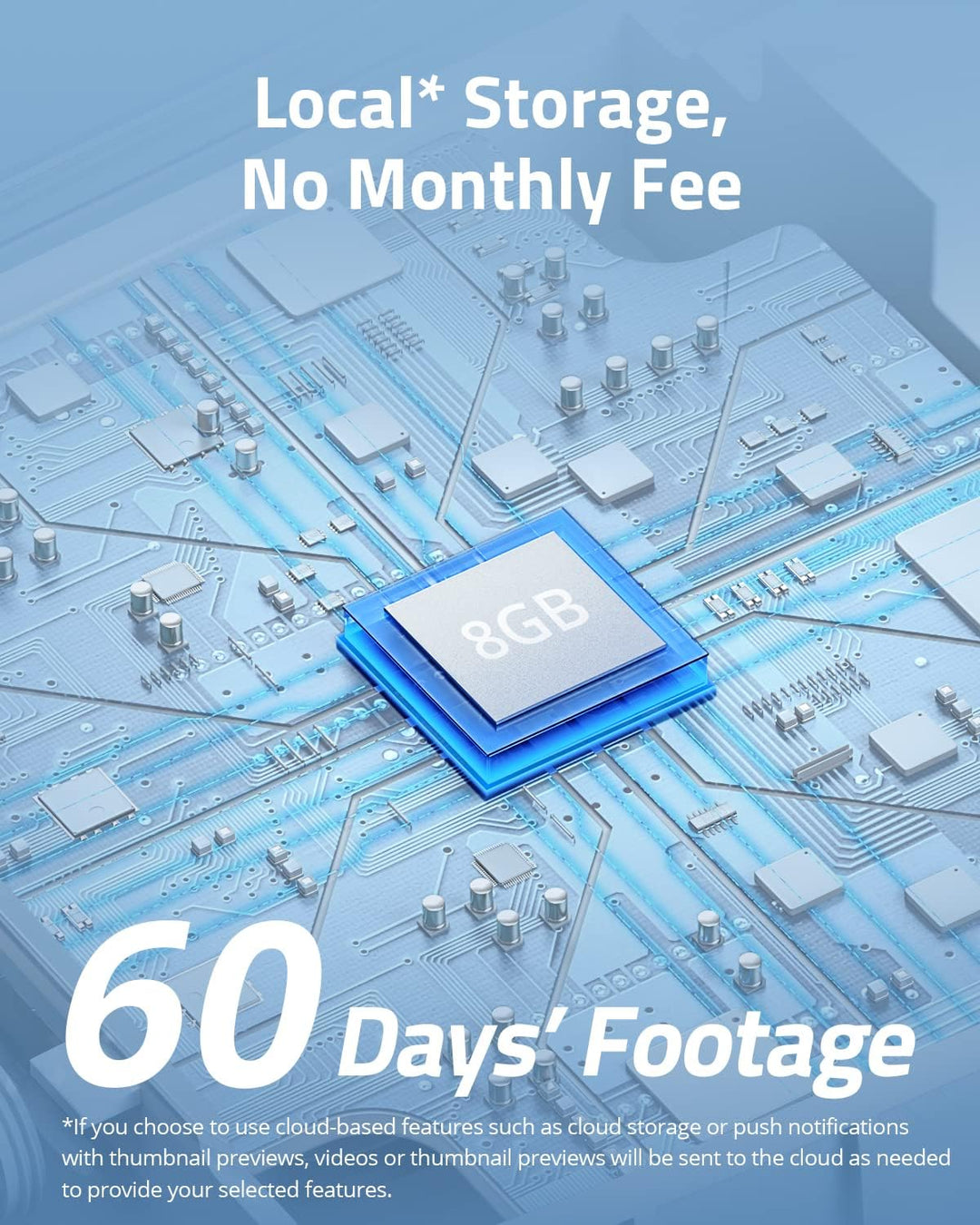 eufy Security SoloCam E40, Sicherheitskamera für Draussen, WLAN, kabellos, Personenerkennung KI, Bei
