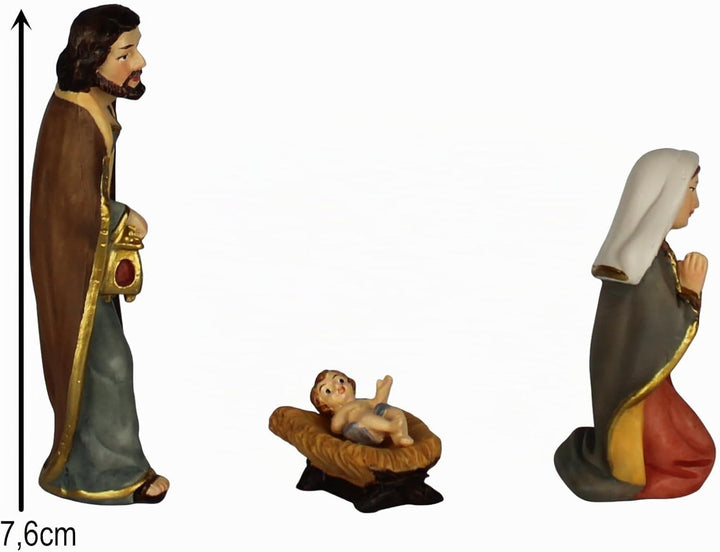 ZICOM Krippenfigurenset Haifa barock ca. 8cm 12-TLG. Polyresin, handbemalt