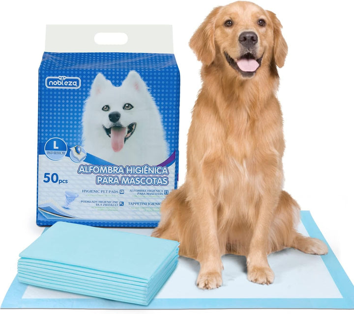 Nobleza -120 x Ultra saugfähige Hunde Trainingsunterlagen Welpenunterlage Welpen Toilettenmatte, 60