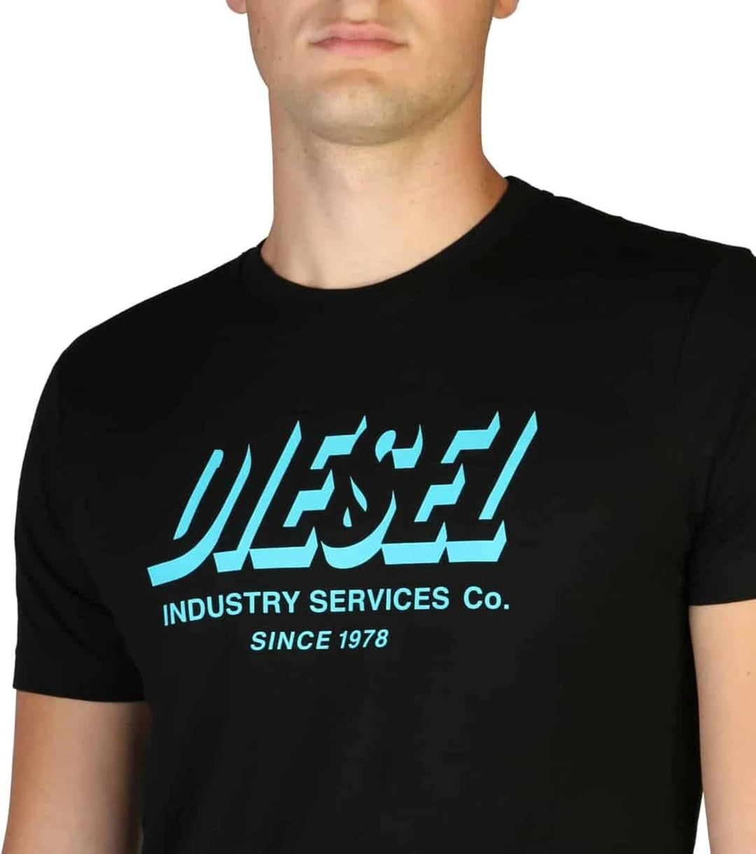 Diesel Herren T-diegor-k52 T-Shirt M Schwarz, M Schwarz