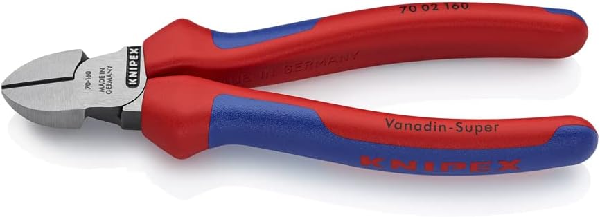 Knipex Abmantelungsmesser mit Gleitschuh isolierender Mehrkomponenten-Griff, VDE-geprüft 180 mm 98 5