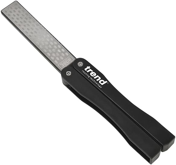 Trend Craftpro Klappbarer Griff Doppelseitiger Diamant 4 Zoll Schärfstein, CR/DWS/F4/FC