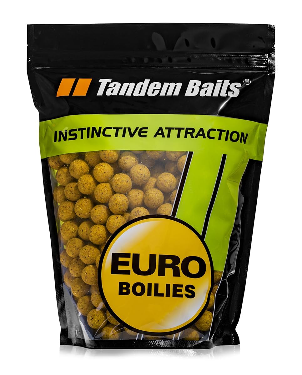 Tandem Baits Karpfen Futter Angelfutter Futterboilies Karpfenboilies Euro Boilies 16 mm 1 kg 16 mm/1