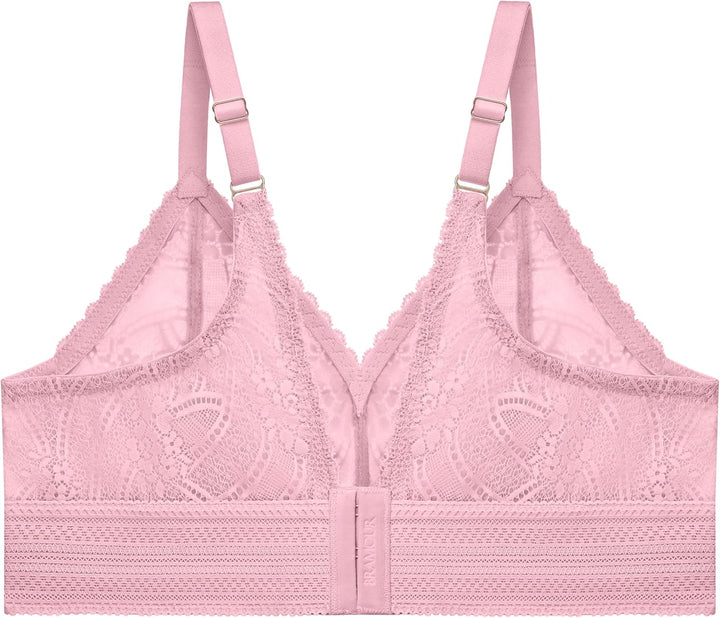 Glamorise Damen BH mit voller Abdeckung 85F Mauve, 85F Mauve