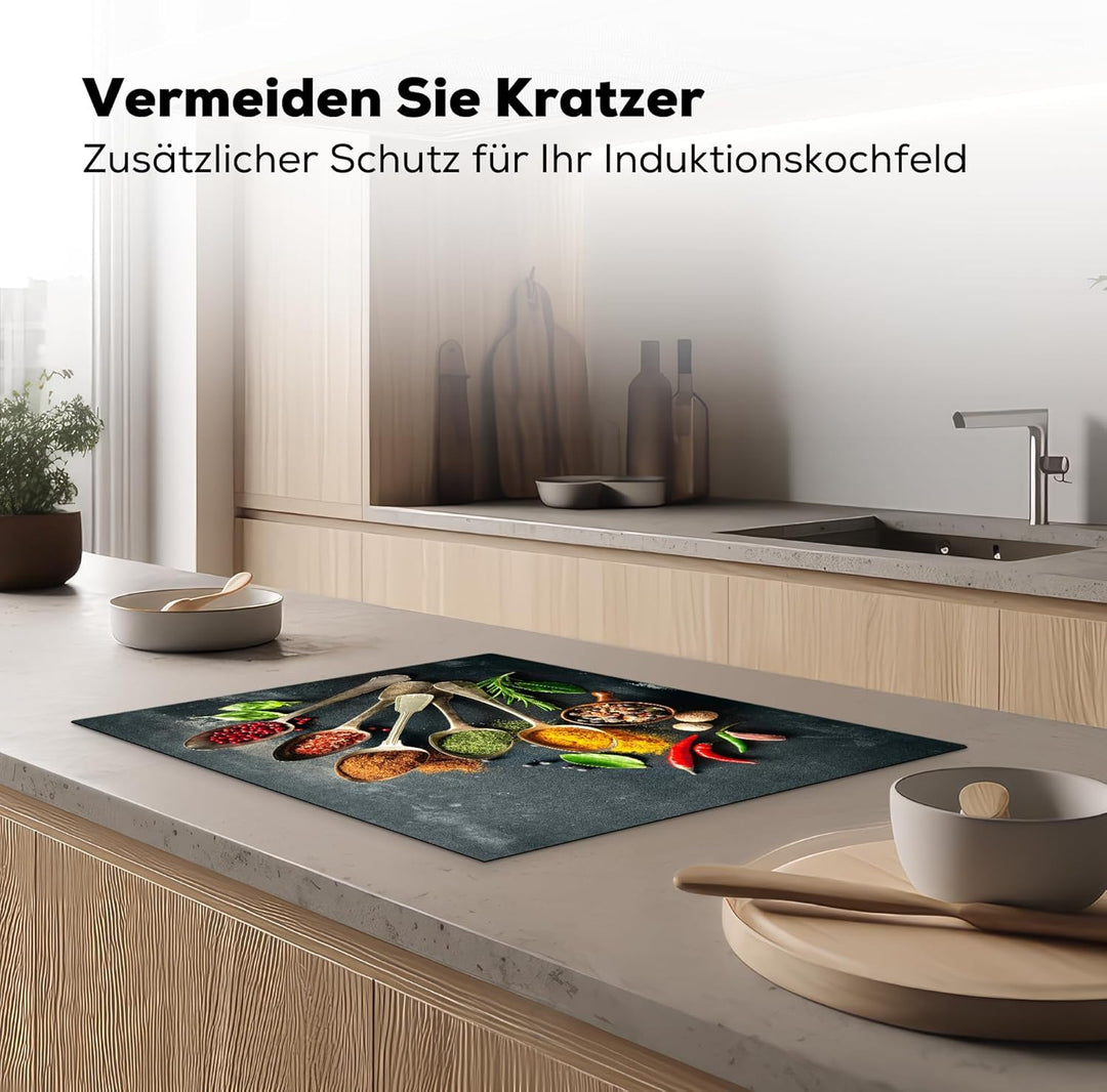 Herdabdeckplatte 70x52 cm Einteilig Abdeckplatten Cerankochfeld Abdeckung Ceranfeld Herdplattenabdec