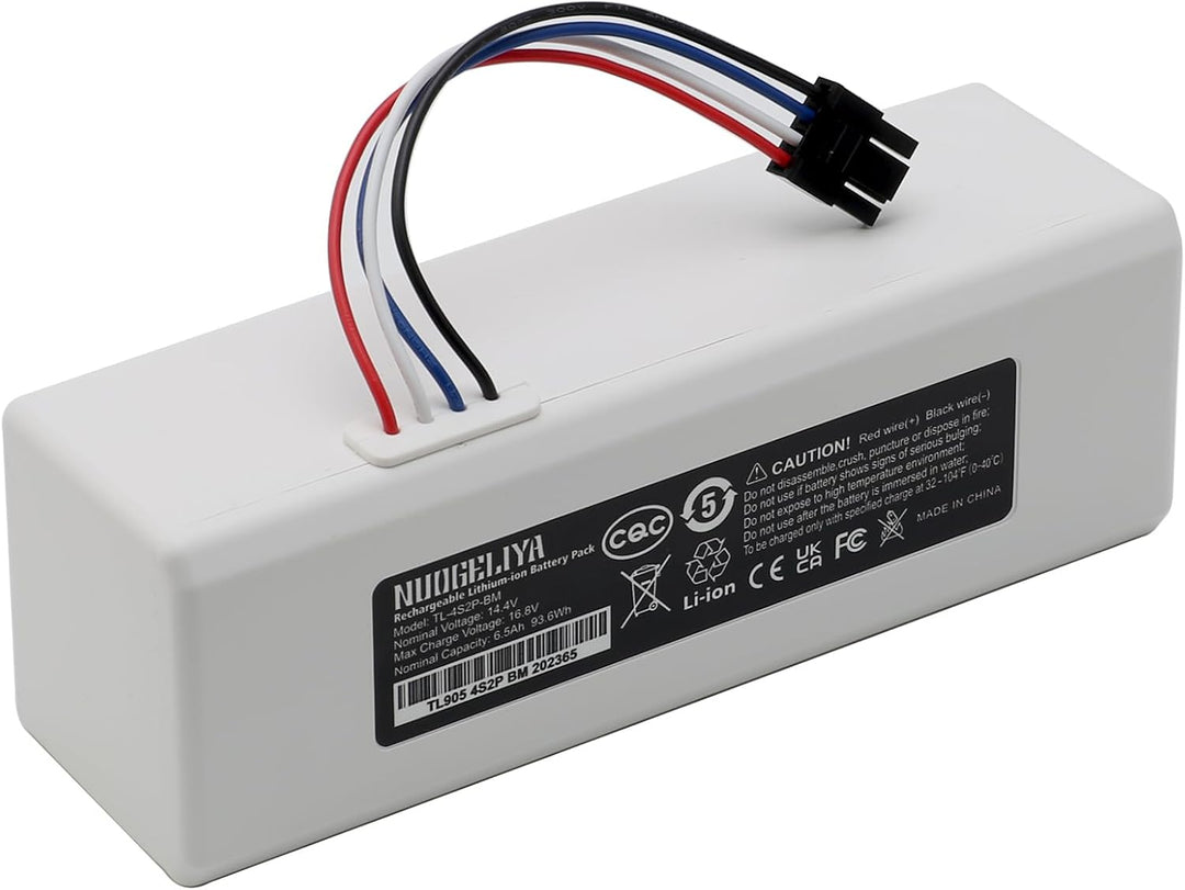 Für Xiaomi Mijia 1C Stytj01zhm Roboterstaubsauger 14.4V 6500mAh Li-ion Ersatzakku