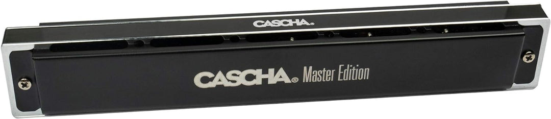 CASCHA Master Edition Tremolo-Mundharmonika, 24 Löcher, C-Dur, inklusive Soft-Case und Pflegetuch, P