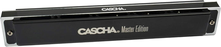 CASCHA Master Edition Tremolo-Mundharmonika, 24 Löcher, C-Dur, inklusive Soft-Case und Pflegetuch, P