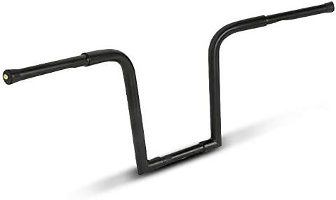 Lenker Ape Hanger Square 12" für Harley Davidson Fat Boy FLFB/FLSTF/Special schwarz