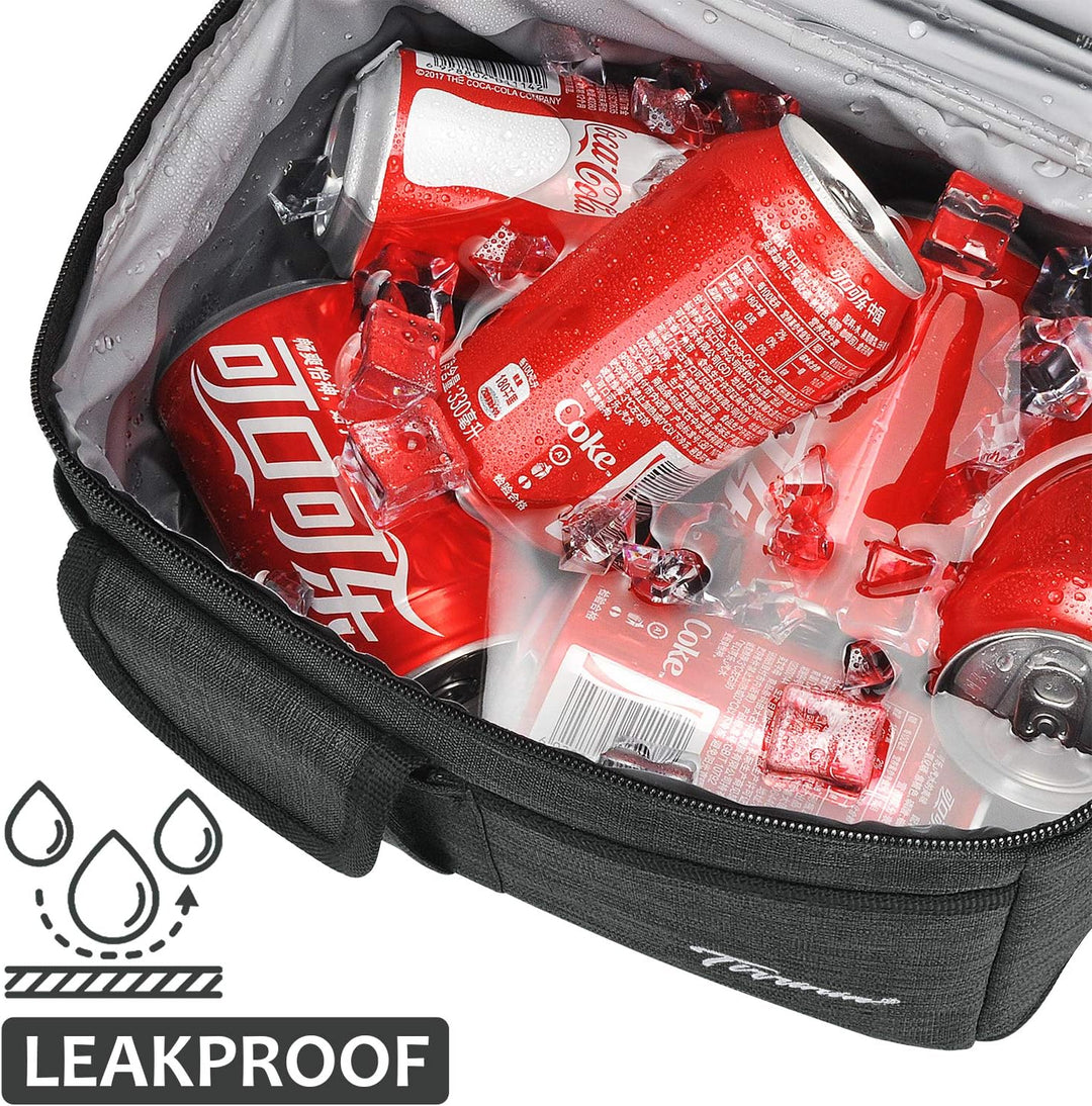 Kato Tirrinia 20L Gross Kühltasche Isoliertasche, Faltbar Picknickkorb Kühlbox mit Flaschentasche 2