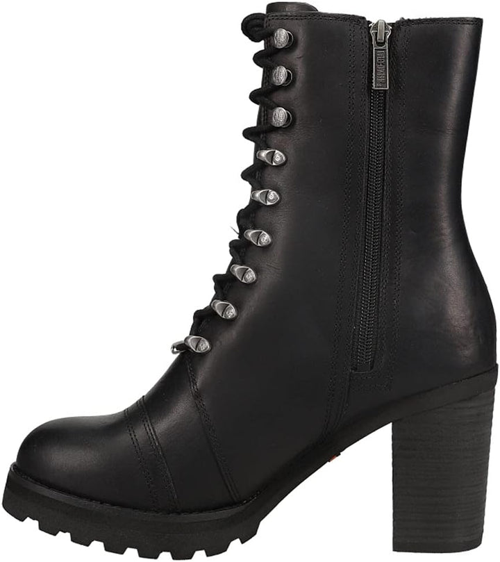 HARLEY-DAVIDSON Damen Seneca Spitze 17,8 CmMotorradstiefel 41 EU Schwarz, 41 EU Schwarz
