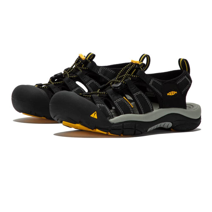 Keen Herren Newport H2 Sandale 42 EU Schwarz Grau, 42 EU Schwarz Grau