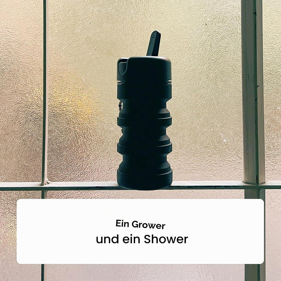 Tushy Reise-Bidet: zusammenklappbar und erweiterbar für diskrete Tragbarkeit, erfrischende Reinigung