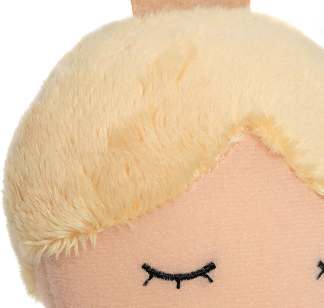 Jollein Stoffpuppe Kuschelpuppe - Mermaid Ella - 100% Polyester - 32x10x6cm - Kuscheltier - Meerjung