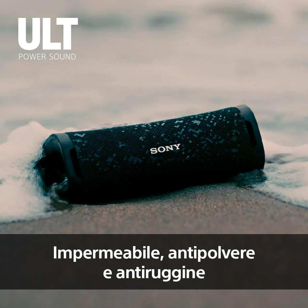 Sony ULT Field 1 - Kabelloser tragbarer Bluetooth-Lautsprecher mit ULT Power Sound, kraftvollem Bass