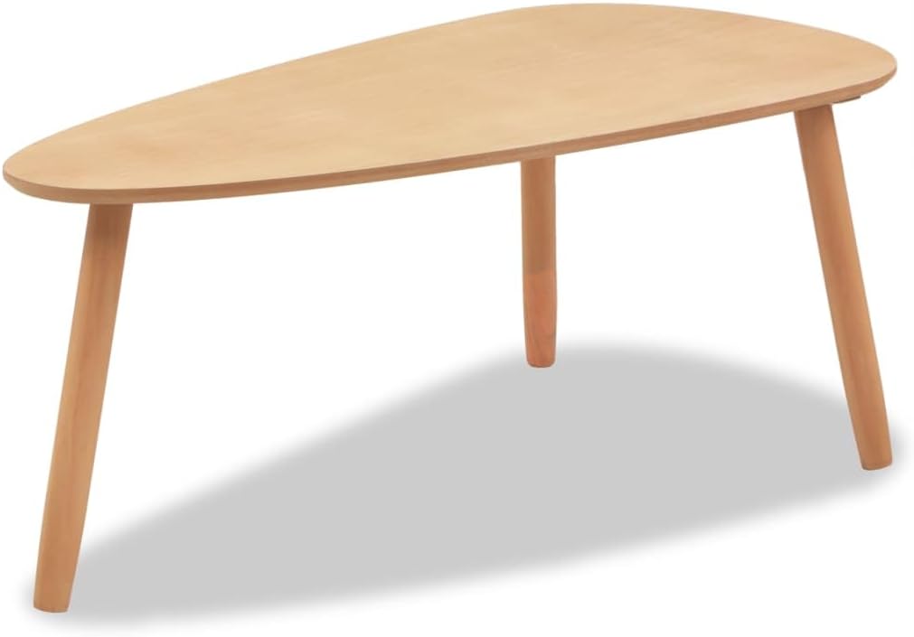 vidaXL 2X Kiefer Massiv Beistelltisch Satztisch Kaffeetisch Couchtisch Tisch Braun, Braun