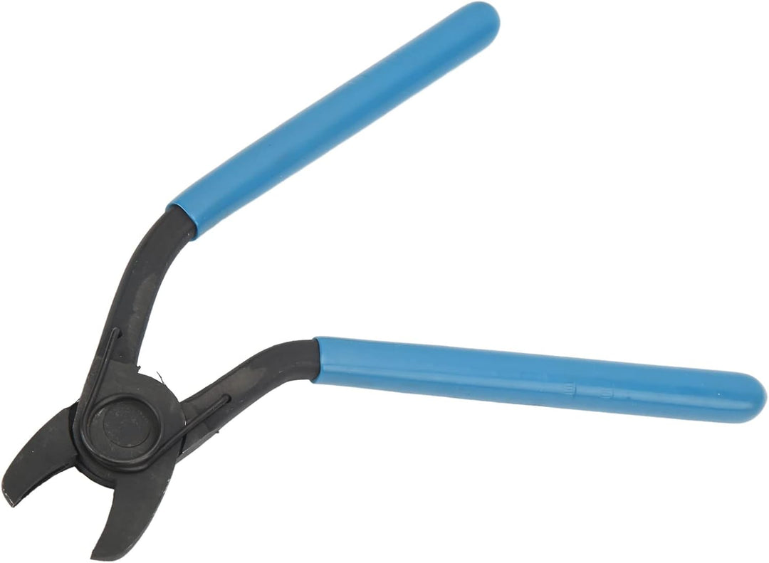 angled hog ring pliers,Hog-Ring-Zange,Abgewinkelte Hog-Ring-Zange,Gebogener Kopf,Gebogen,Offen,Abgew