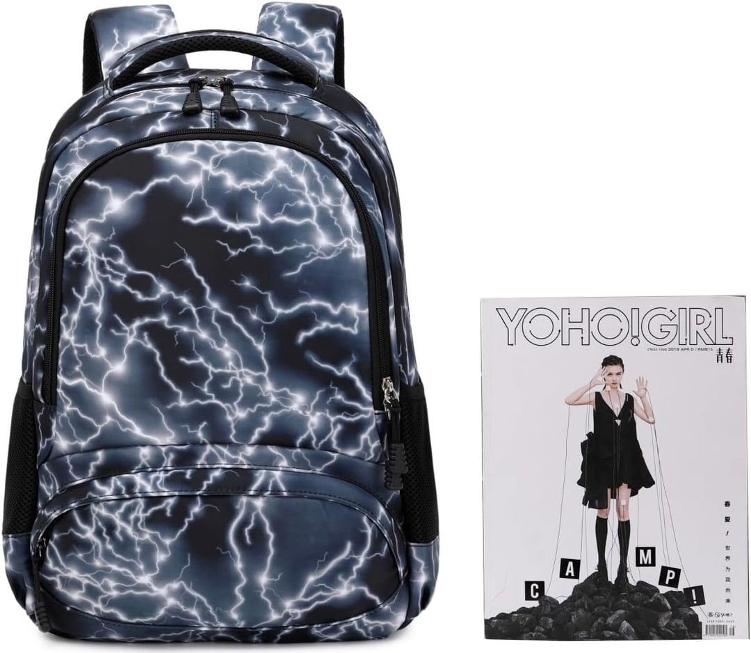 Jungen Schultasche Teenager Schulrucksack Jugendliche Rucksack Schule Daypacks Kinder Gross Schulran