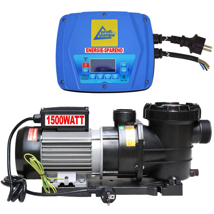Schwimmbadpumpe, Poolpumpe - Filterpumpe Schwimmbad/Swimmingpool, energiesparsam zuverlässig und eff