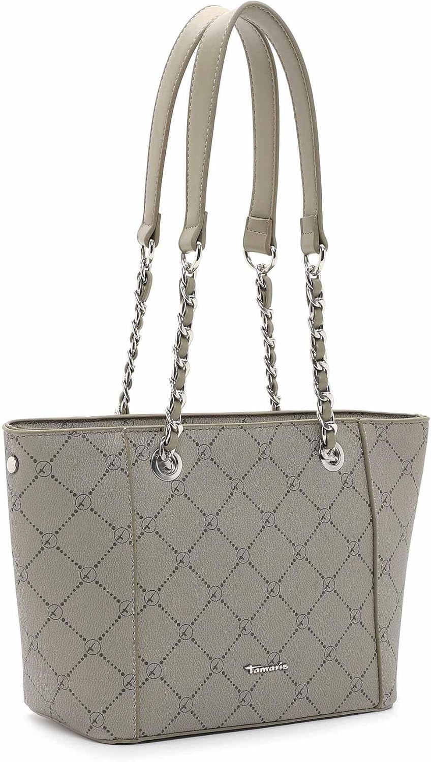 Tamaris Shopper Anastasia Summer 32103 Damen Handtaschen Print Einheitsgrösse Khaki, Einheitsgrösse
