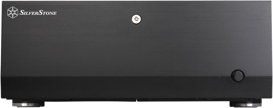 Silverstone SST-GD07B-C - Grandia HTPC ATX Desktop Gehäuse mit hochleistungsfähigem und geräuscharme