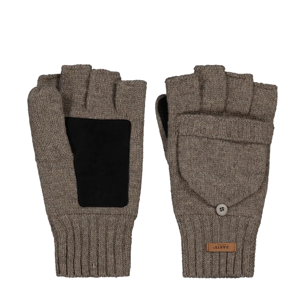 Barts Handschuhe Klapp-Fäustlinge Haakon Bumgloves M Braun, M Braun