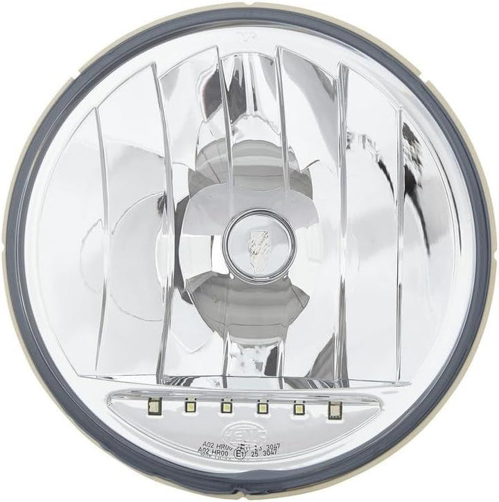 HELLA - Halogen/Hybrid-Fernscheinwerfer - Luminator Chromium - ECE-R7/E1 3047/ECE-R112/E - 1F8 007 5