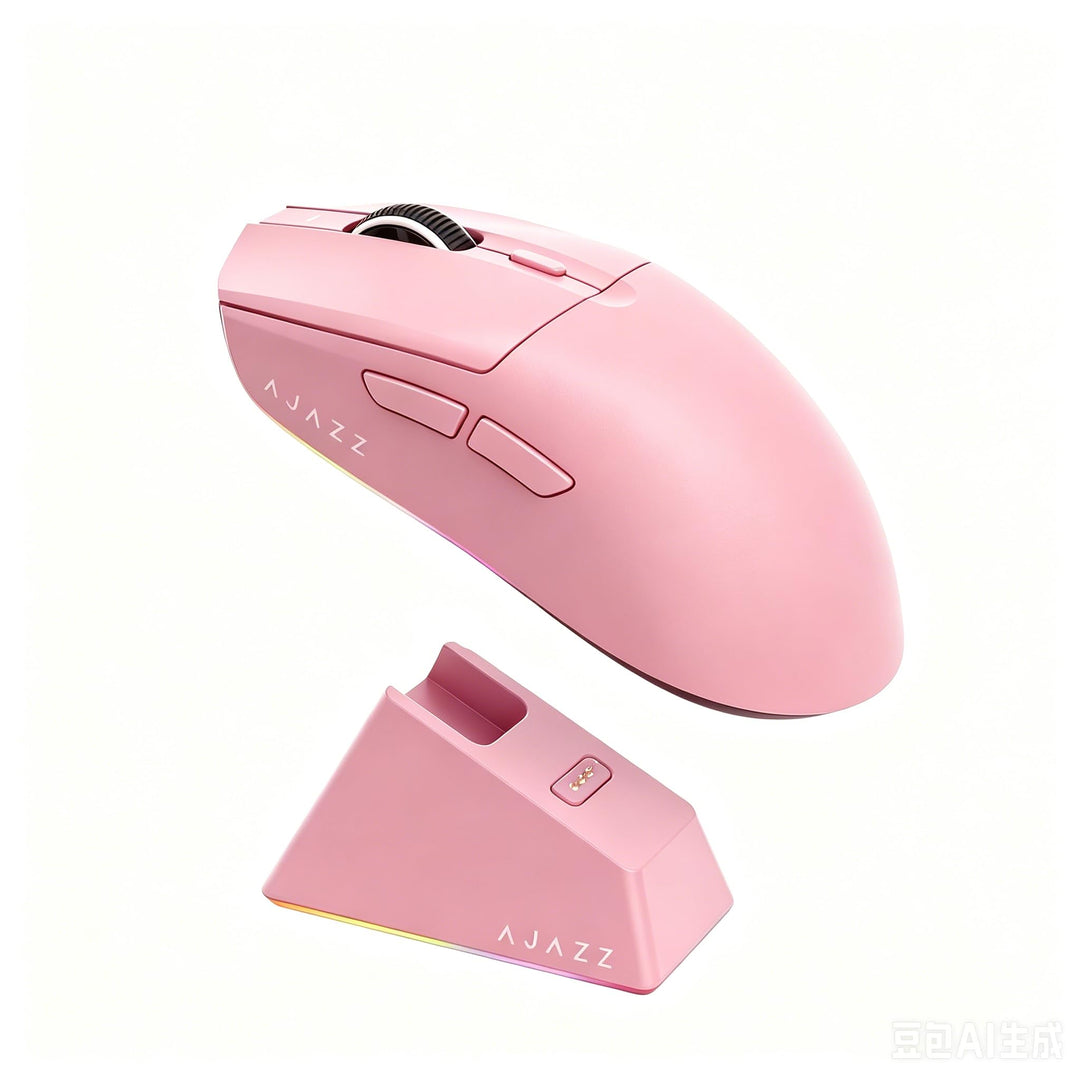 AJAZZ AJ159P Wireless Gaming Mouse, Equipped with PAW3395 Sensor, 26K DPI Support, 56 Gram Ultraligh