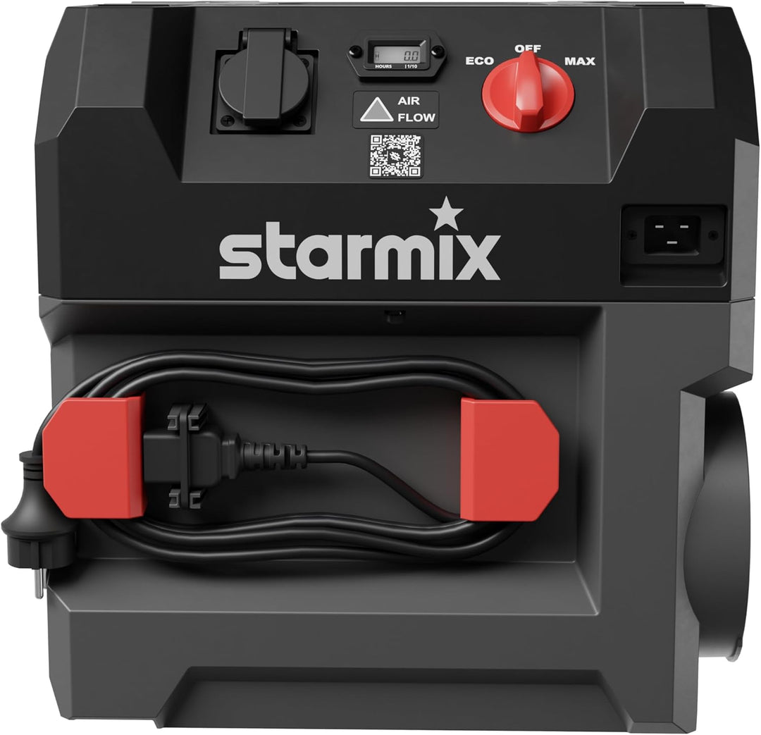 starmix Aeroxx 750 - Luftreiniger für die Baustelle & gesundheitsschädlichen Feinstaub | HEPA H13 Fi
