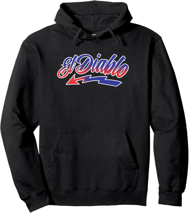 El Diablo Graphic Pullover Hoodie