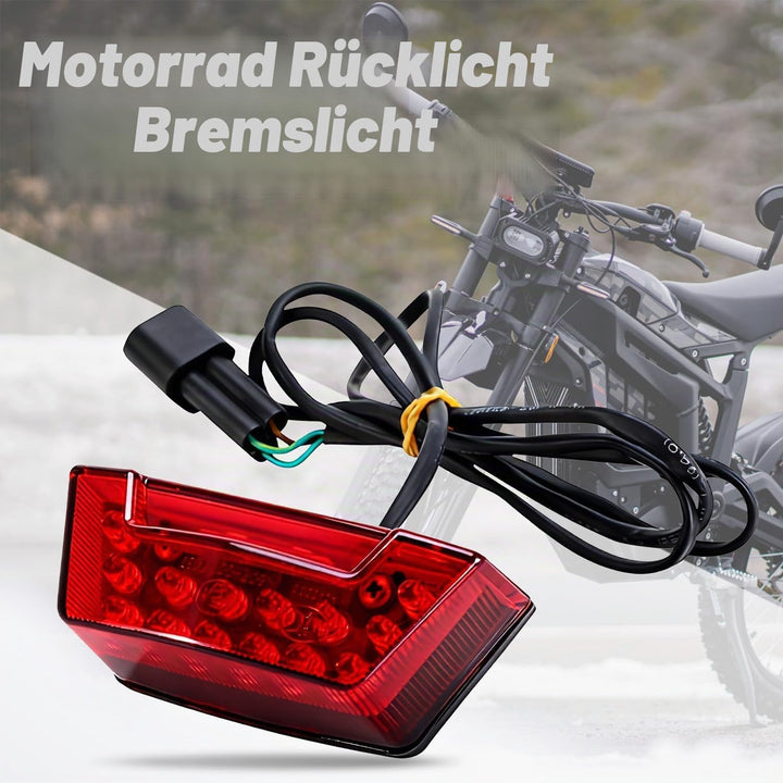Runfarr Motorrad-Bremsrückleuchten, Rückleuchten, Lampen, DRL-Licht für Talaria Sting Talariasting M