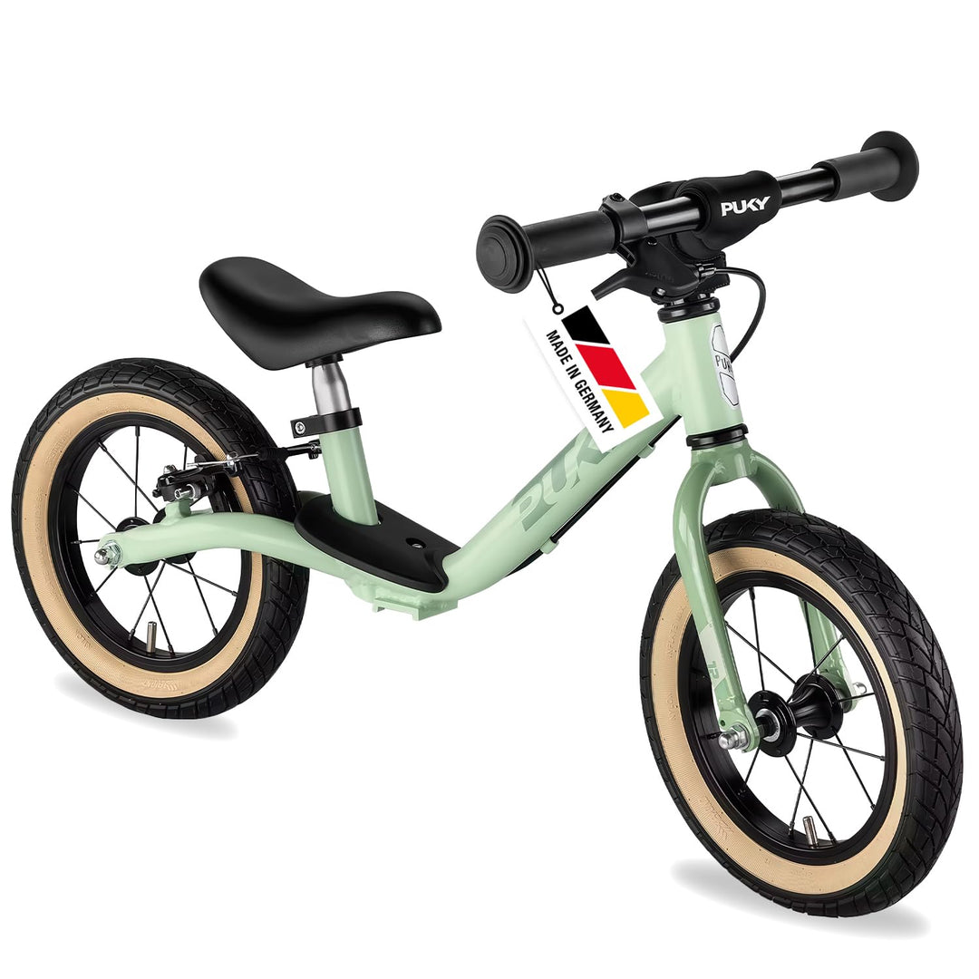 PUKY LR Light BR Laufrad Grün | Ultra-Leicht mit 3,60 kg | Sicherheitslenkergriffe &amp; V-Brake | Anpas